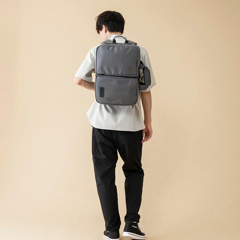 ビジネスバッグ コールマン(Coleman) アウトビズ 3WAY バックパック(OUTBIZ 3WAY BAG) 約24L ダークグレー｜naturum-fashion｜15