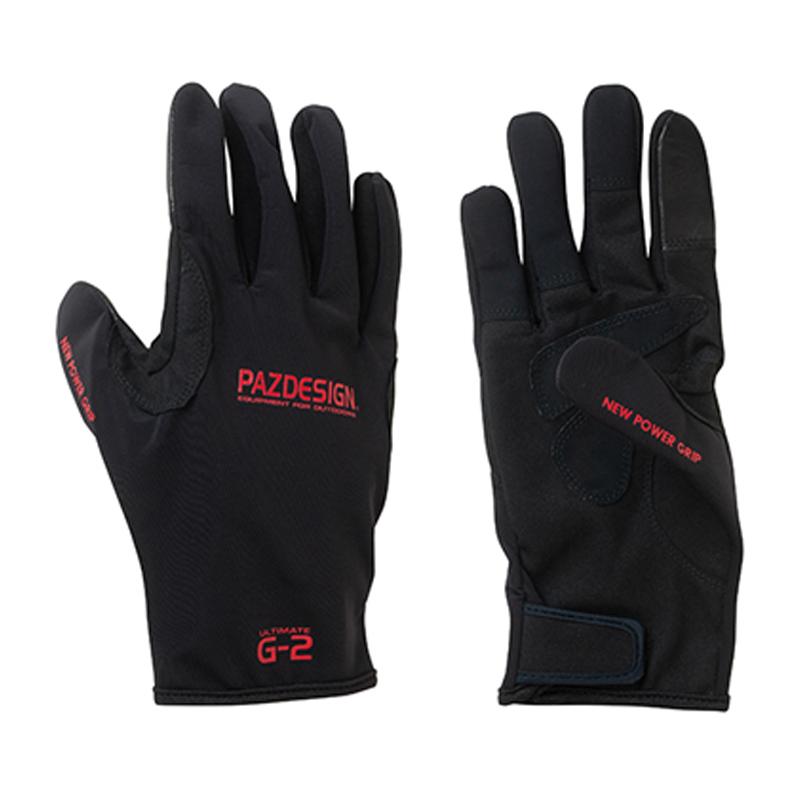 Pazdesign アルティメット　ブラック/レッド フィッシンググローブ パズデザイン アルティメットG-2 XL ブラック