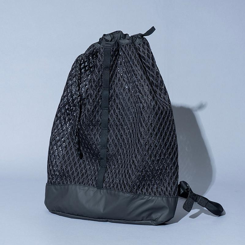 デイパック・バックパック スノーピーク Double Face Mesh Shoulder Bag 約17L Black｜naturum-fashion｜03
