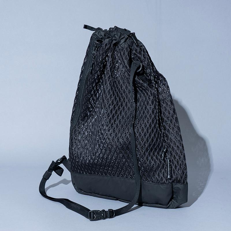 デイパック・バックパック スノーピーク Double Face Mesh Shoulder Bag 約17L Black｜naturum-fashion｜04