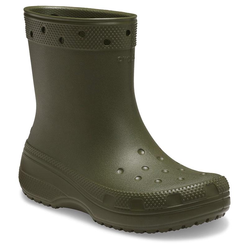 アウトドアブーツ・長靴 クロックス 24春夏 CLASSIC RAIN BOOT(クラシック レインブーツ) 28cm(M10) Army Green｜naturum-fashion｜02