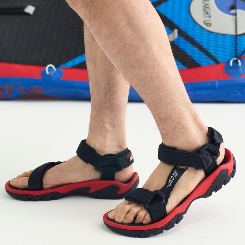 ナンガ 〈NANGA×Teva〉TERRA FI 5(テラファイ 5) 8/26.0cm BLK×RED｜naturum-fashion｜12