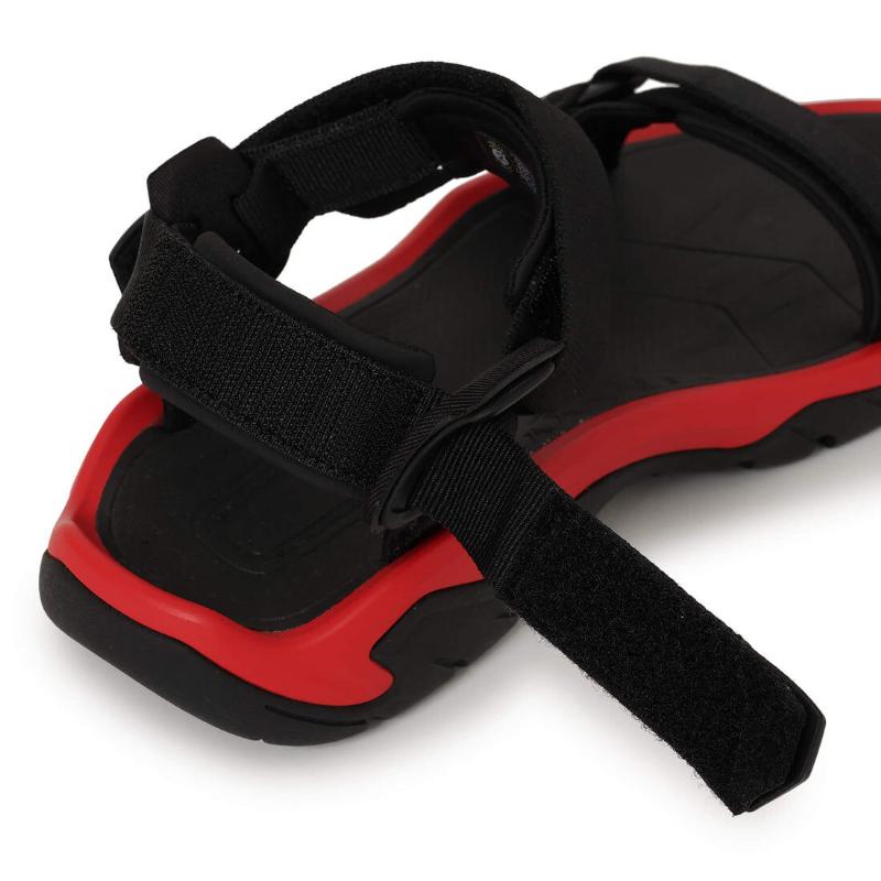 ナンガ 〈NANGA×Teva〉TERRA FI 5(テラファイ 5) 8/26.0cm BLK×RED｜naturum-fashion｜10