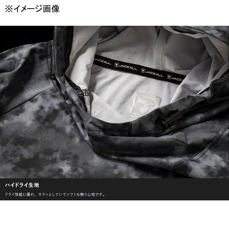 フィッシングウェア ジャッカル ハイドライ サマーフーディ プルオーバー XL ブラック｜naturum-fashion｜02