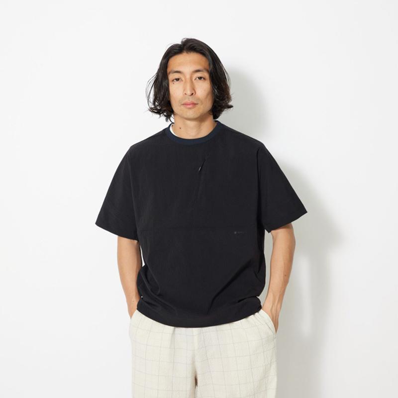 トップス(メンズ) スノーピーク ブレッサブル クイックドライ Tシャツ メンズ M ブラック｜naturum-fashion｜05
