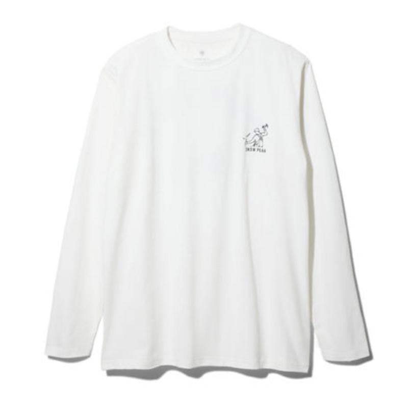 トップス(レディース) スノーピーク Foam Printed L/S T shirt Snow Peak 1 White｜naturum-fashion｜02
