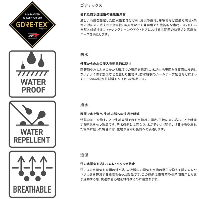 シマノ RB-036W ゴアテックス インサレーション ショートレインジャケット L ベージュ｜naturum-fashion｜14