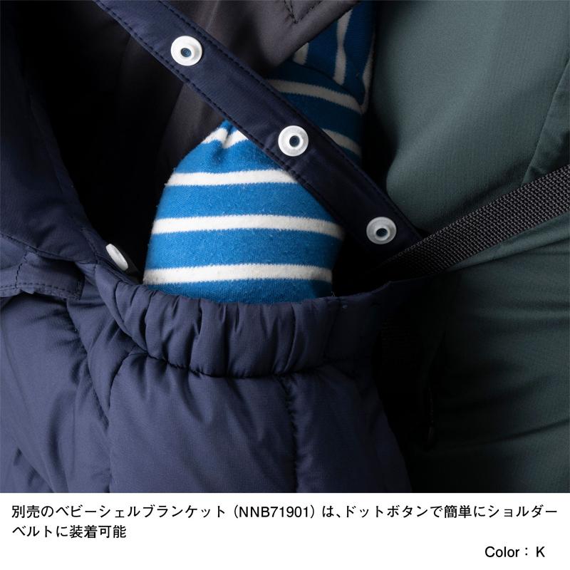 ザ・ノース・フェイス 24春夏 BABY COMPACT CARRIER(ベイビー コンパクト キャリアー) 46L ブラック(K)｜naturum-fashion｜17