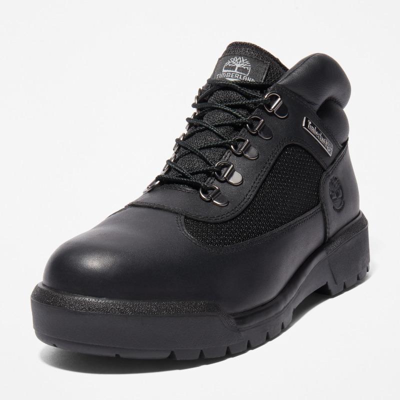 ジャパン アウトドアブーツ・長靴 ティンバーランド 24春夏 Waterproof Field Boot F/L(ウォータープルーフフィールドブーツ) 26.5cm Black Full Grain