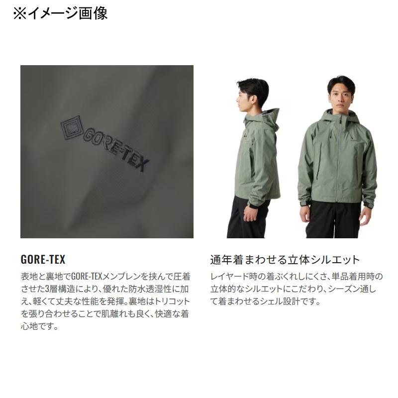 シマノ RA-025X ゴアテックス ショートレインジャケット XL ブラック｜naturum-fashion｜03