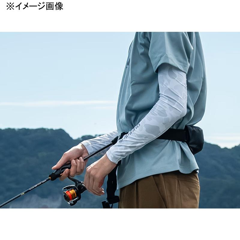 フィッシングウェア シマノ AC-004V アームカバー M ブラックカモ｜naturum-fashion｜02