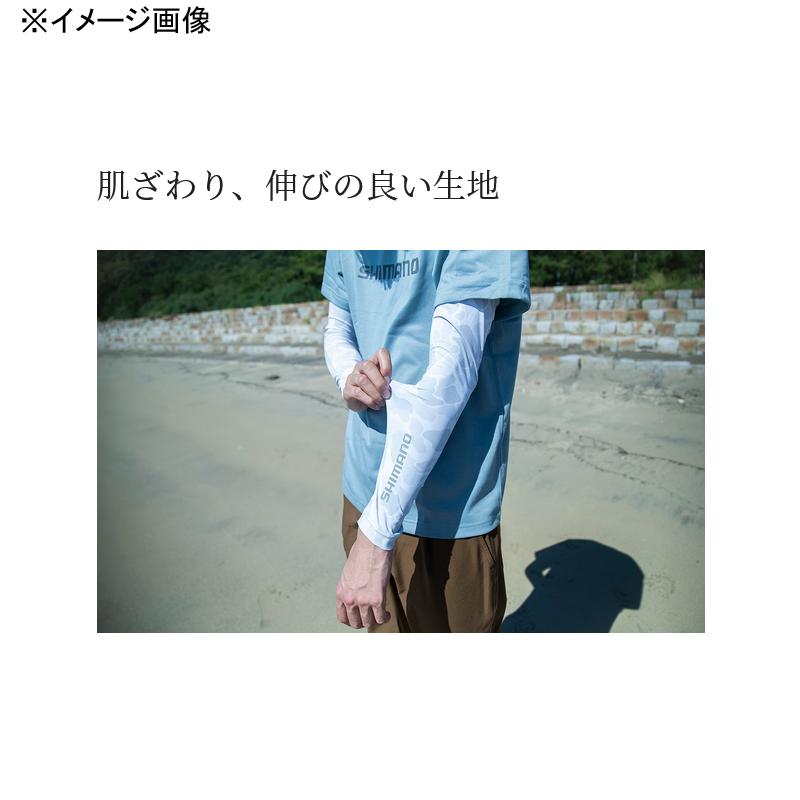 フィッシングウェア シマノ AC-004V アームカバー M ブラックカモ｜naturum-fashion｜04