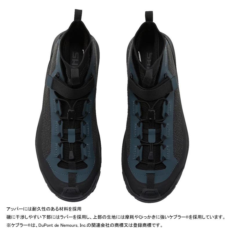 シマノ FS-021X ロックシューズ カットラバーピンフェルト 27.0 ブルーグレー｜naturum-fashion｜02