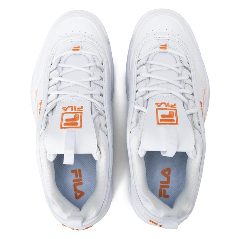 シューズ・スニーカー フィラ 24春夏 DISRUPTOR II PREMIUM(ディスラプター 2 プレミアム) 23.5cm WHITE/TANGERINE/WHITE｜naturum-fashion｜06