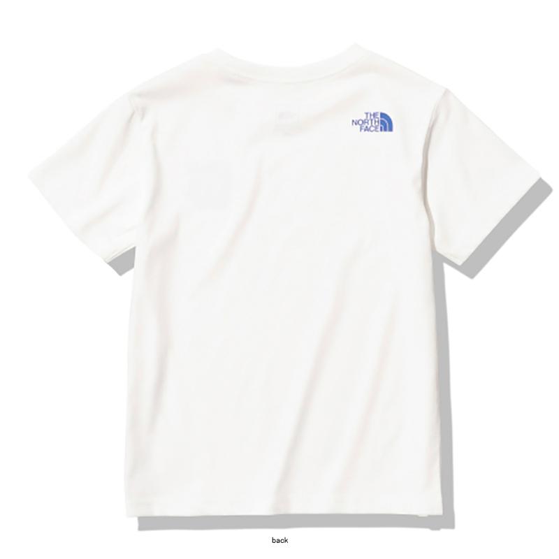 トップス ザ・ノース・フェイス Kid’s SHORT SLEEVE S-SQU LOGO TEE キッズ 140cm ホワイト(W)｜naturum-fashion｜02