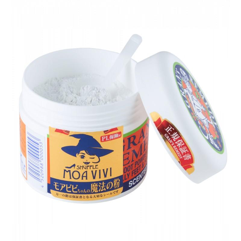 【正規品】GRAN'S REMEDY 50g　靴用消臭剤モアビビちゃんの魔法の粉 シューズケア用品 Gran's Remedy モアビビちゃんの魔法の粉(靴の消臭