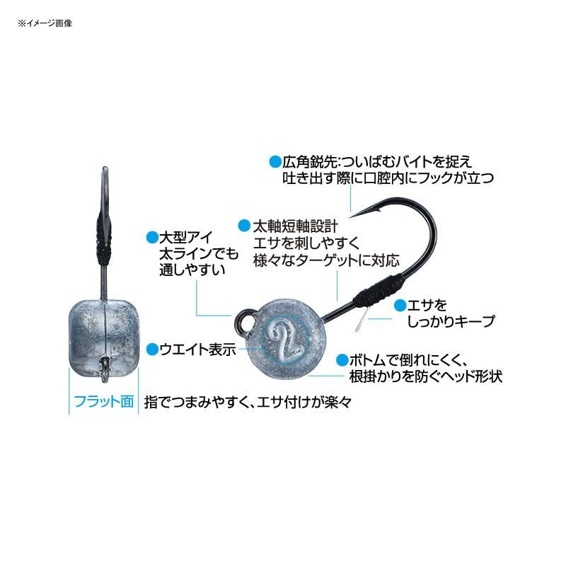 フック・シンカー・オモリ オーナー 虫ヘッド 1号｜naturum-fishingstore｜03