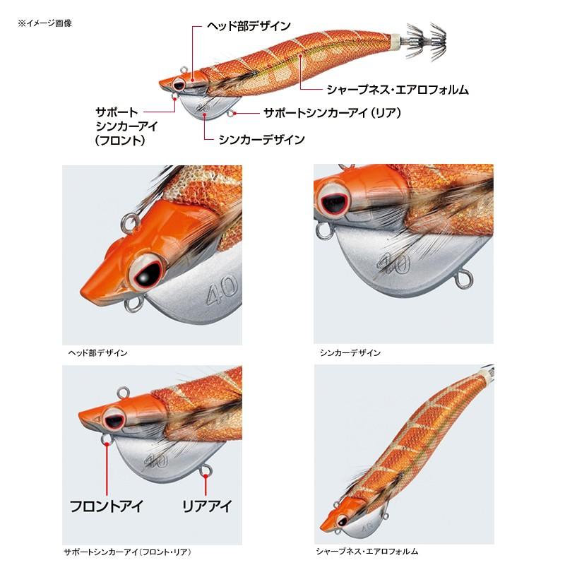 エギング(エギ) エバーグリーン ドラッギン番長 3.5号 40g #0101G ピンク・スギ・金｜naturum-fishingstore｜03