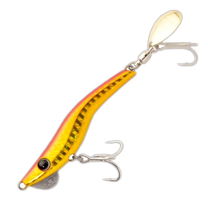 ジギング・タコベイト ブリーデン Metalmaru(メタルマル) 40g #01 レッドゴールド｜naturum-fishingstore