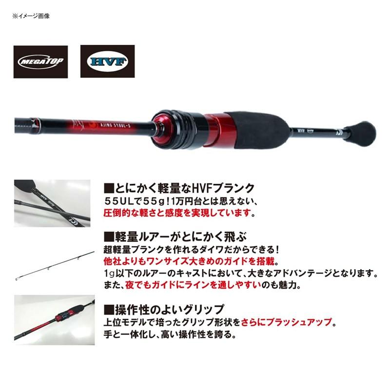 アジングロッド ダイワ 月下美人 AJING 510UL-S・R｜naturum-fishingstore｜02