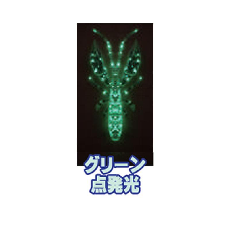 ルーディーズ ハタ喰い・蝦 2.5インチ チラつきグロー桜｜naturum-fishingstore｜02