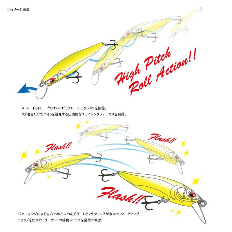 バス釣り用ハードルアー メガバス X-NANAHAN+1 75mm セクシーモンロー｜naturum-fishingstore｜03