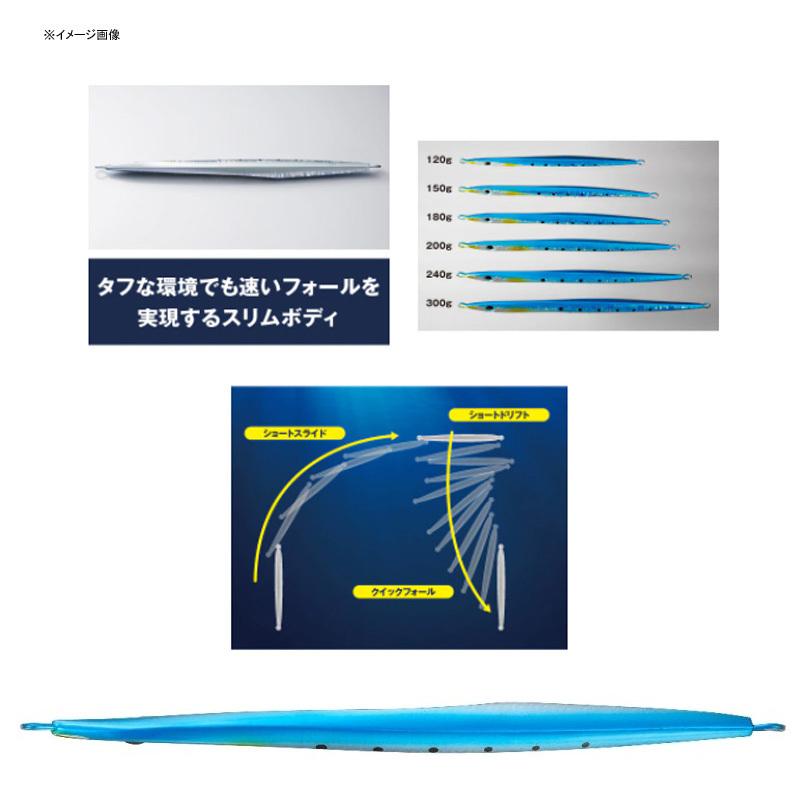 ジギング・タコベイト シマノ オシア スティンガーバタフライ スピードスラッシャー 150g 011 キョウリンシルバー｜naturum-fishingstore｜03