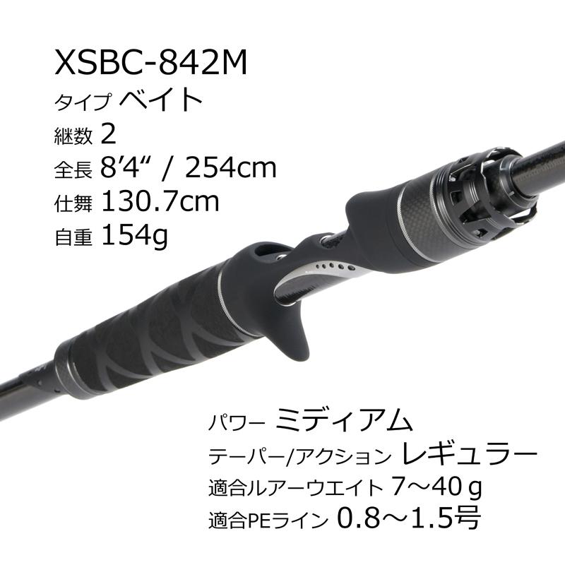 シーバスロッド アブガルシア ソルティステージプロトタイプ シーバス XSBC-842M(ベイト・2ピース)｜naturum-fishingstore｜03