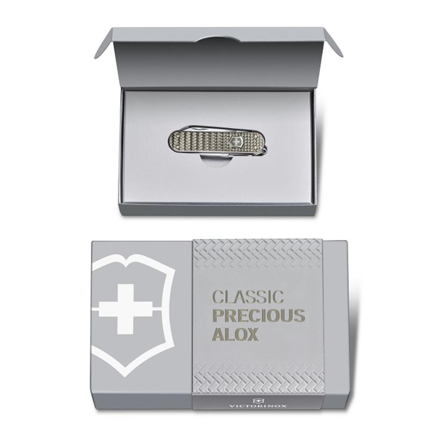 マルチツール ビクトリノックス クラシック プレシャス Alox スモール Infinite Grey｜naturum-fishingstore｜05