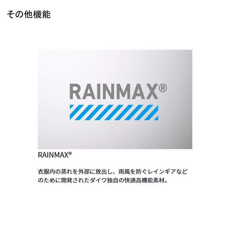 フィッシングウェア ダイワ DC-3024 RAINMAX ベンチレーションハット フリー ブラック｜naturum-fishingstore｜03