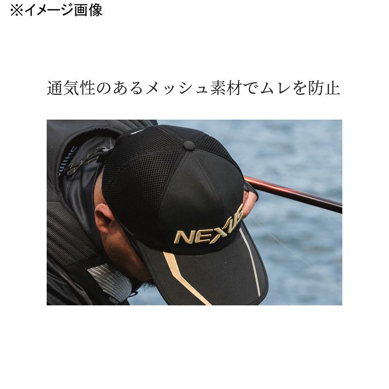 フィッシングウェア シマノ CA-105X ネクサス メッシュキャップ M ブラック｜naturum-fishingstore｜03