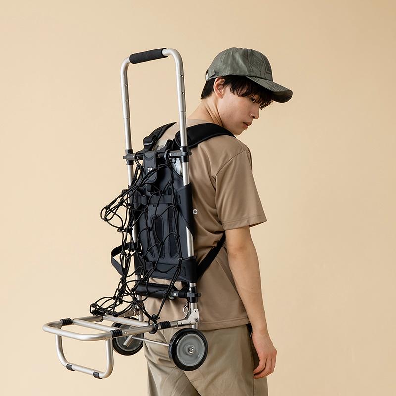 DAIWA（ダイワ） 背負子 Fパックキャスター(A) ブラック : ナチュラム