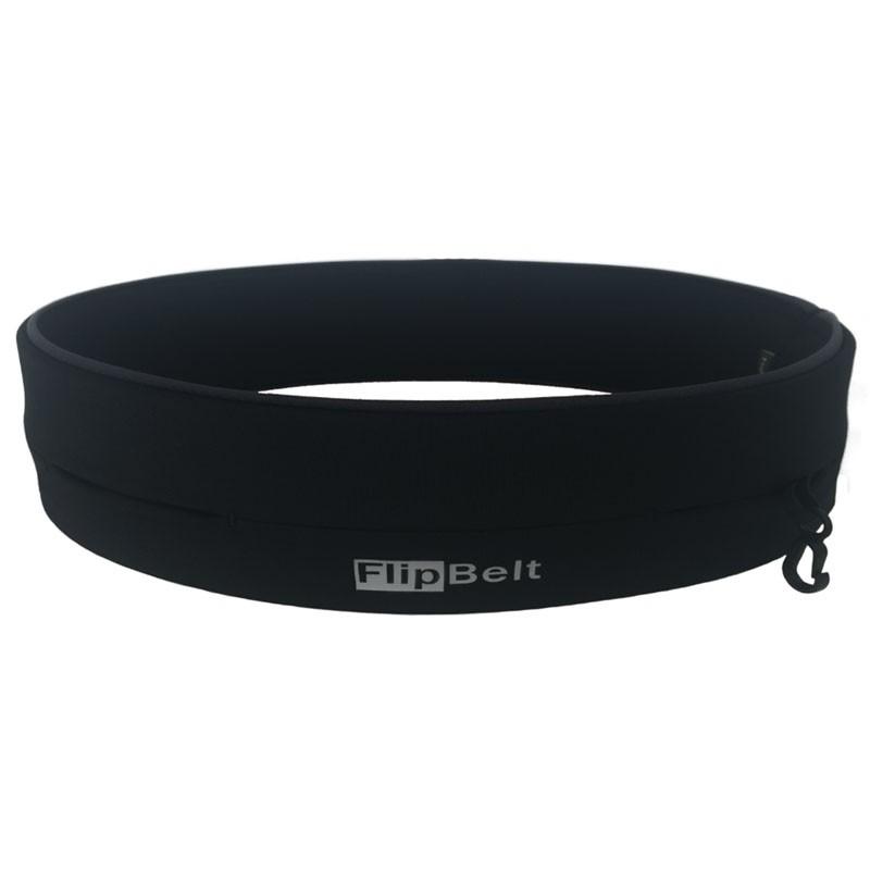 FLIPBELT スポーツウエストポーチ ランニングポーチ M JET BLACK｜naturum-od