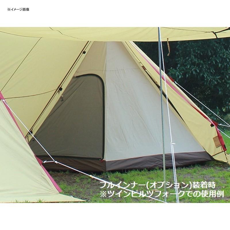 ogawa オガワ タープ・シェルター ツインピルツフォークT/C   オフホワイト×ブラウン ogawa タープ・シェルター オガワ ツインピルツフォークT/C オフ