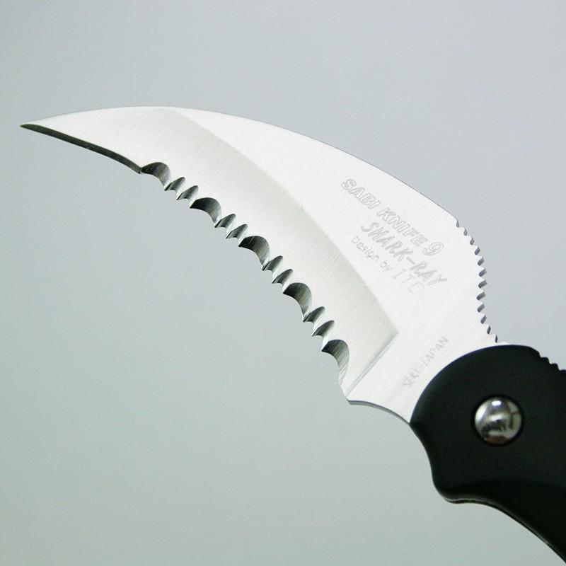 アウトドアナイフ G・サカイ サビナイフ 9 SHARK-RAY(シャークレイ