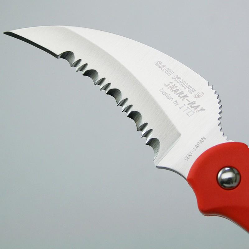 アウトドアナイフ G・サカイ サビナイフ 9 SHARK-RAY(シャークレイ