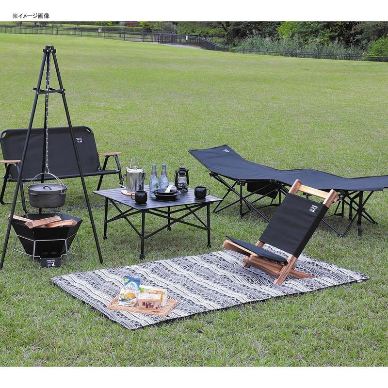アウトドアチェア キャプテンスタッグ CSブラックラベル ロースタイル