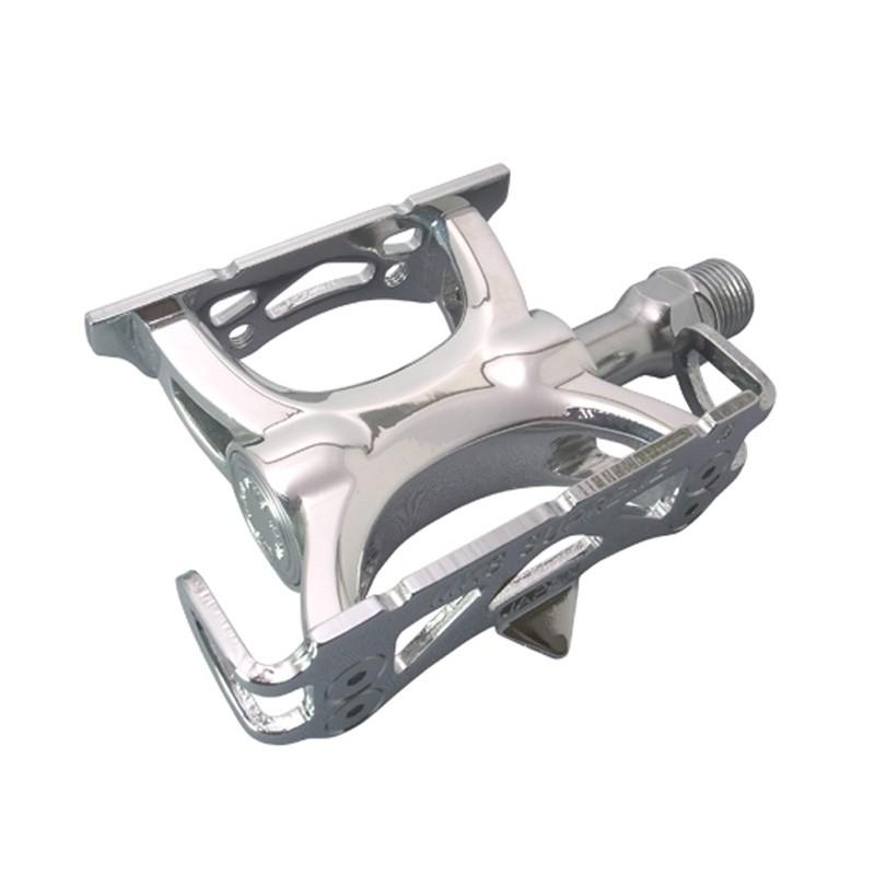 ミカシマセイサクショ 自転車用品 SUPREME ペダル サイクル/自転車   シルバー 自転車用品 ミカシマセイサクショ SUPREME ペダル サイクル/自転車