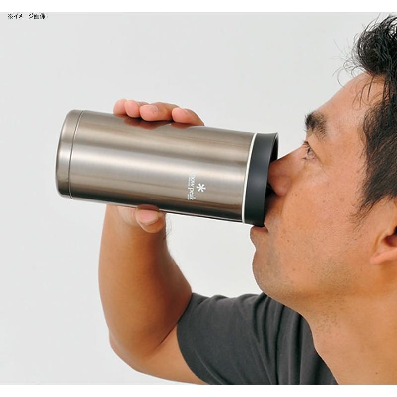 snow peak - 吸い筒・壜・ポリ貯蔵タンク スノーピーク 取り合わせ壜500 500ml まっ黒いしろがね色