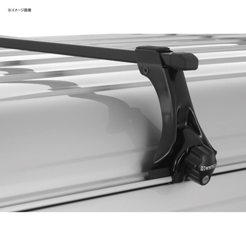 イノー INSDK スクエアベースステー 雨ドイ車用 キーロック標準装備 ブラック
