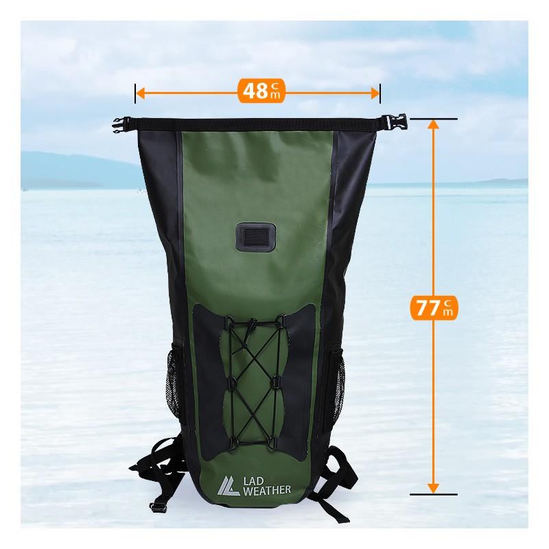 デイパック・バックパック ラドウェザー 防水リュックサック 40L 40L 02(カーキ×グレー)の画像
