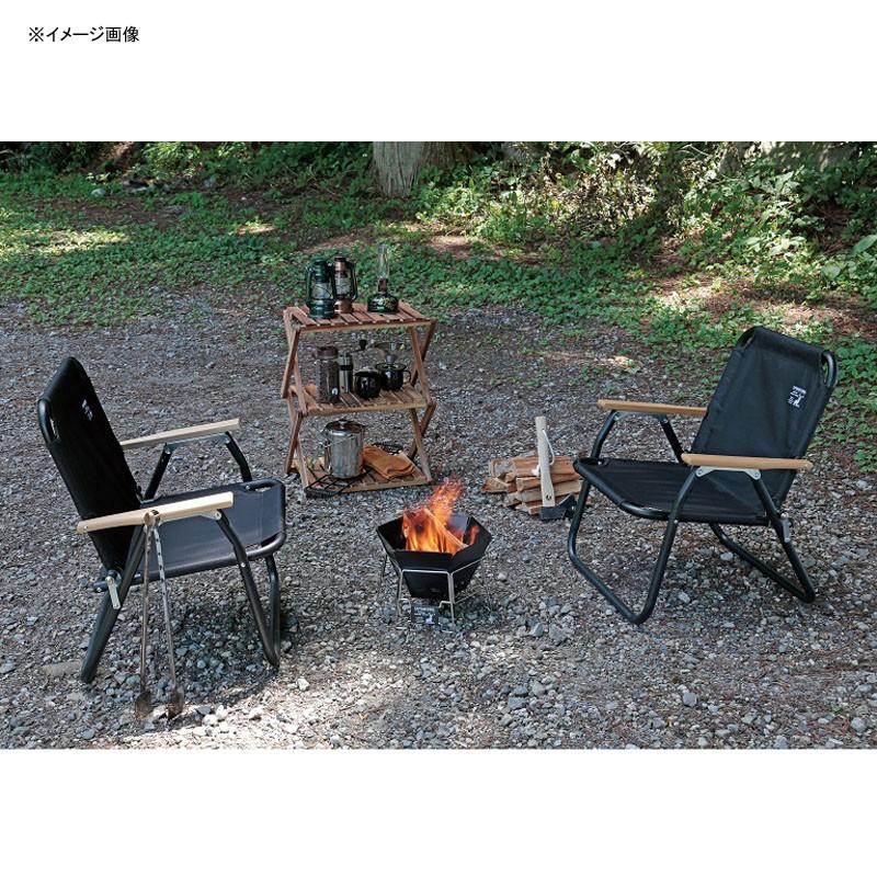 BBQ・七輪・焚火台 キャプテンスタッグ CSブラックラベル ヘキサ