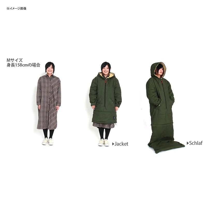 dod JACKET SCHLAF 2(M) ジャケシュラ　難燃　シュラフ DOD（ディオーオーディー） 封筒型シュラフ ジャケシュラ2 S カーキ