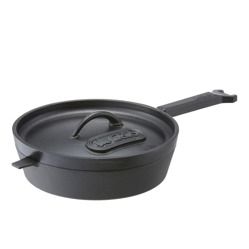 LOGOS - ダッチオーブン&amp;スキンレット　バッグ付き ダッチオーブン＆スキレット・9inch（バッグ付き）|ギア