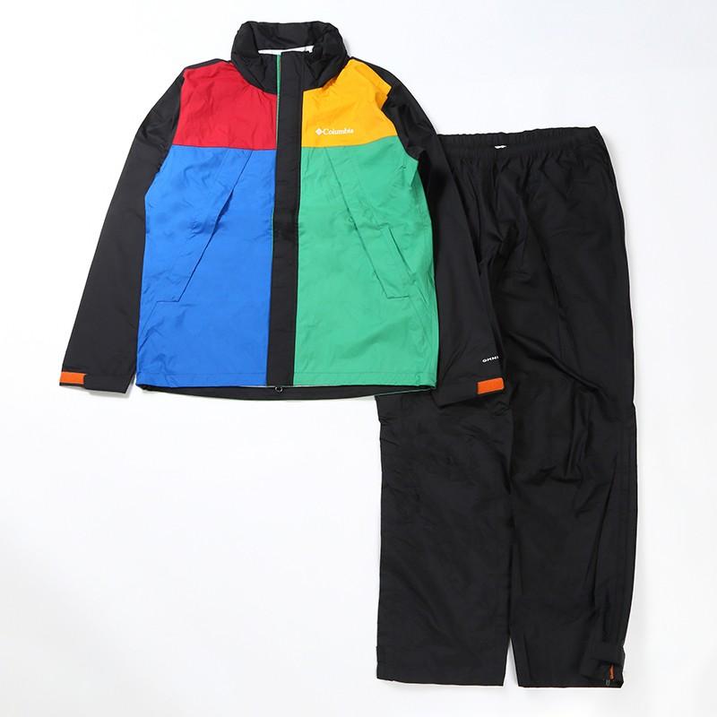 偉大な コロンビア シンプソン サンクチュアリ Ii レインスーツ メンズ S 013 Black Multi オープニング大放出セール Www Simon Page Com