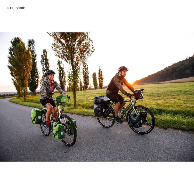 安心の国産製品 自転車バッグ オルトリーブ スポーツローラークラッシック(ペア) 防水IP64 フロントバッグ サイクル/自転車 25L(ペア) ペトロール
