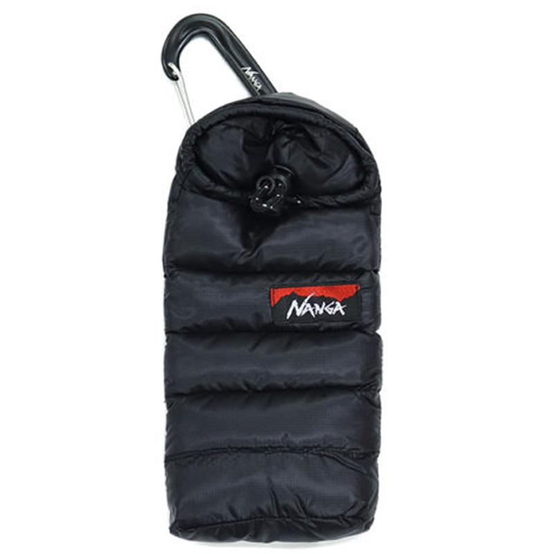 ナンガ Mini sleeping bag phone case Black｜naturum-od