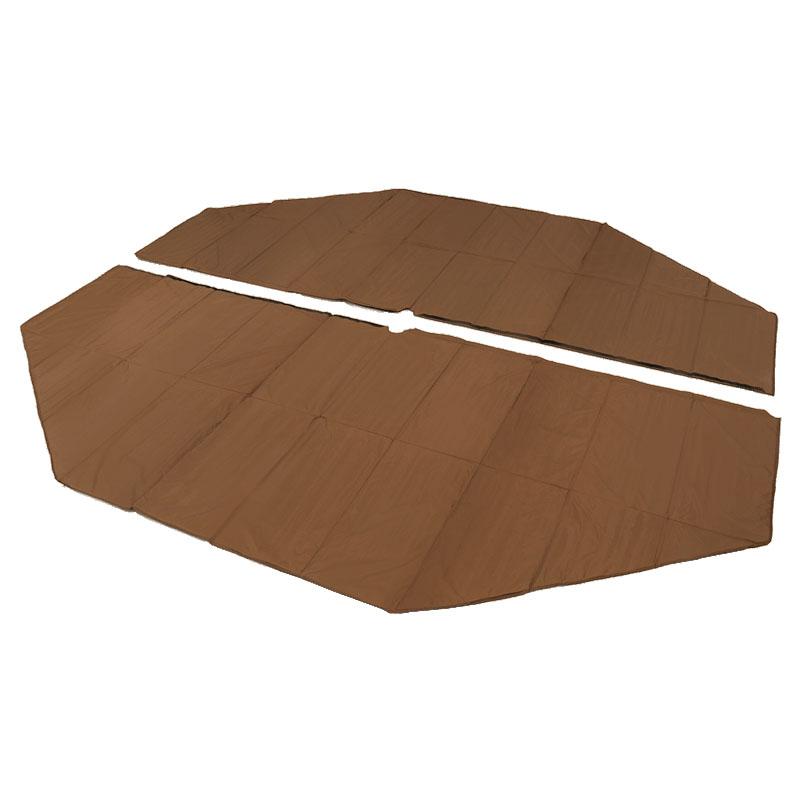 DOD ワンポールテント L用マット L BR(ブラウン) : ナチュラム