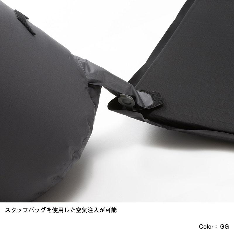 アウトドアマット ザ・ノース・フェイス GEODOME 4 MATTRESS INFLATABLE フリー グラファイトグレー(GG)｜naturum-od｜06