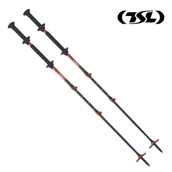 トレッキングポール TSL MOVE CARBON 3 105〜140cm｜naturum-od